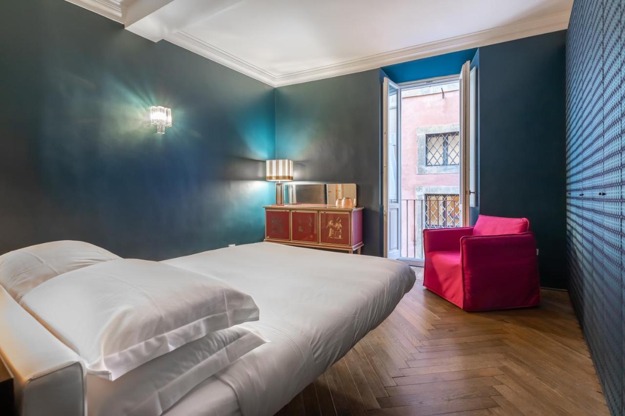 Chic And Style In Historical Via Giulia Apartment Rome Exterior photo